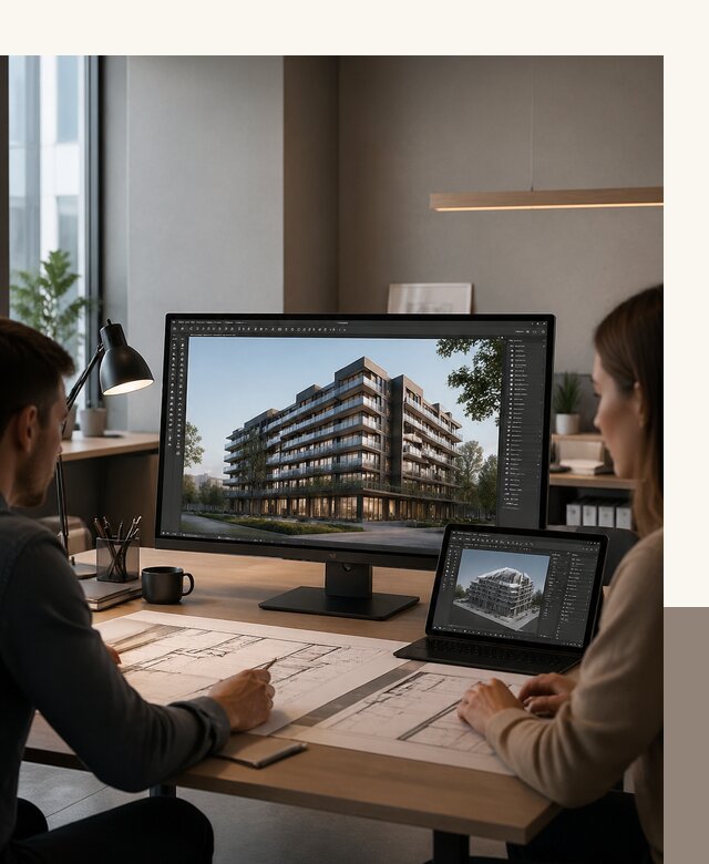 3D визуализация архитектуры и объектов строительства в Советской Гавани