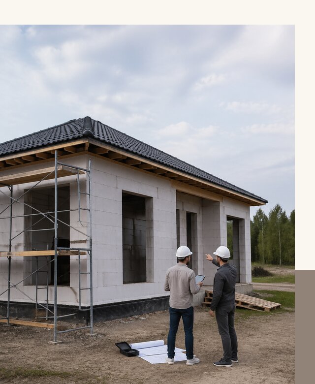 Проектирование одноэтажных домов из газобетона в Советской Гавани