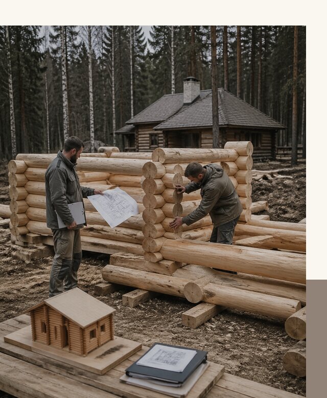 Проектирование и строительство домов из бревна в Советской Гавани